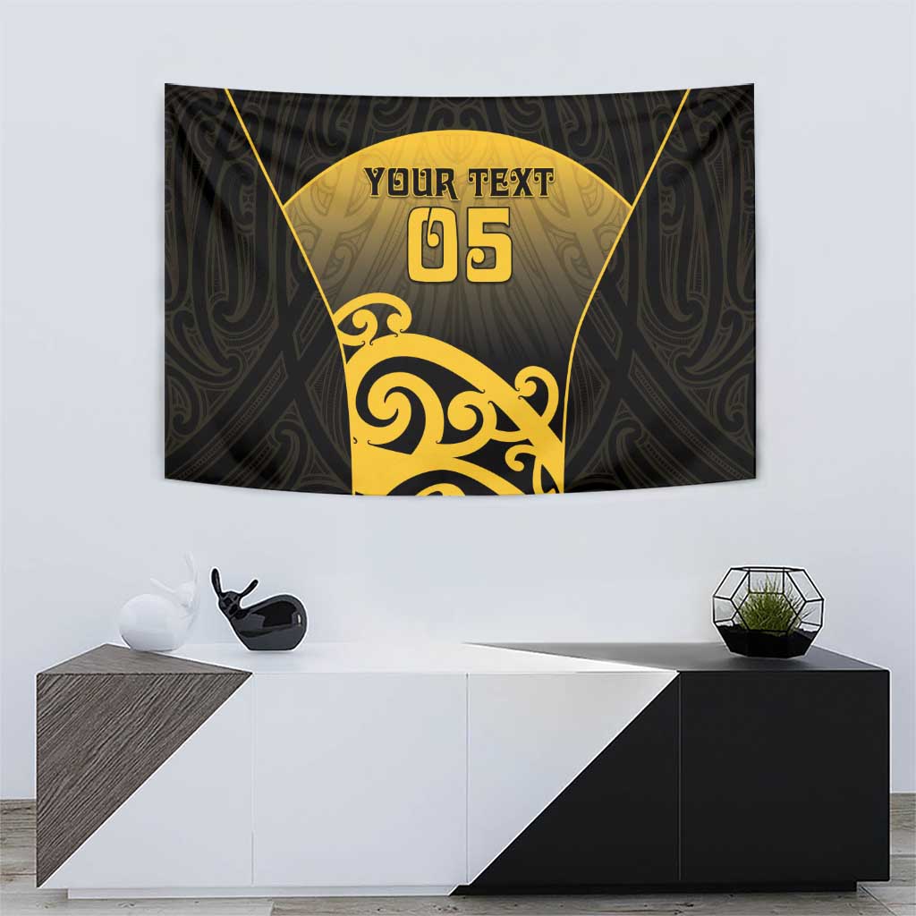 Custom Motueka High School Tapestry Maori Koru Pattern LT05 - Polynesian Pride