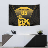 Custom Motueka High School Tapestry Maori Koru Pattern LT05 - Polynesian Pride