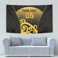Custom Motueka High School Tapestry Maori Koru Pattern LT05 - Polynesian Pride