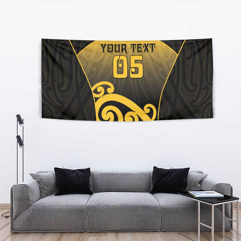 Custom Motueka High School Tapestry Maori Koru Pattern LT05 - Polynesian Pride