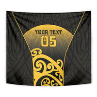 Custom Motueka High School Tapestry Maori Koru Pattern LT05 - Polynesian Pride
