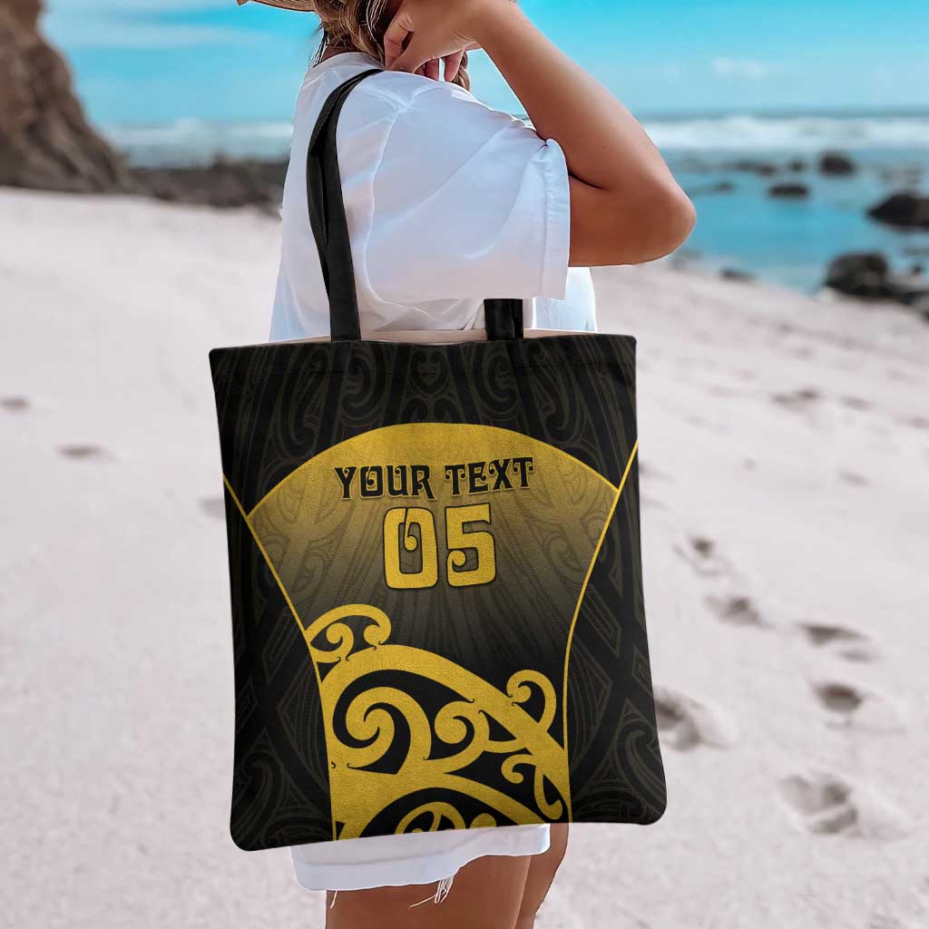 Custom Motueka High School Tote Bag Maori Koru Pattern LT05 - Polynesian Pride
