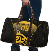 Custom Motueka High School Travel Bag Maori Koru Pattern LT05 - Polynesian Pride