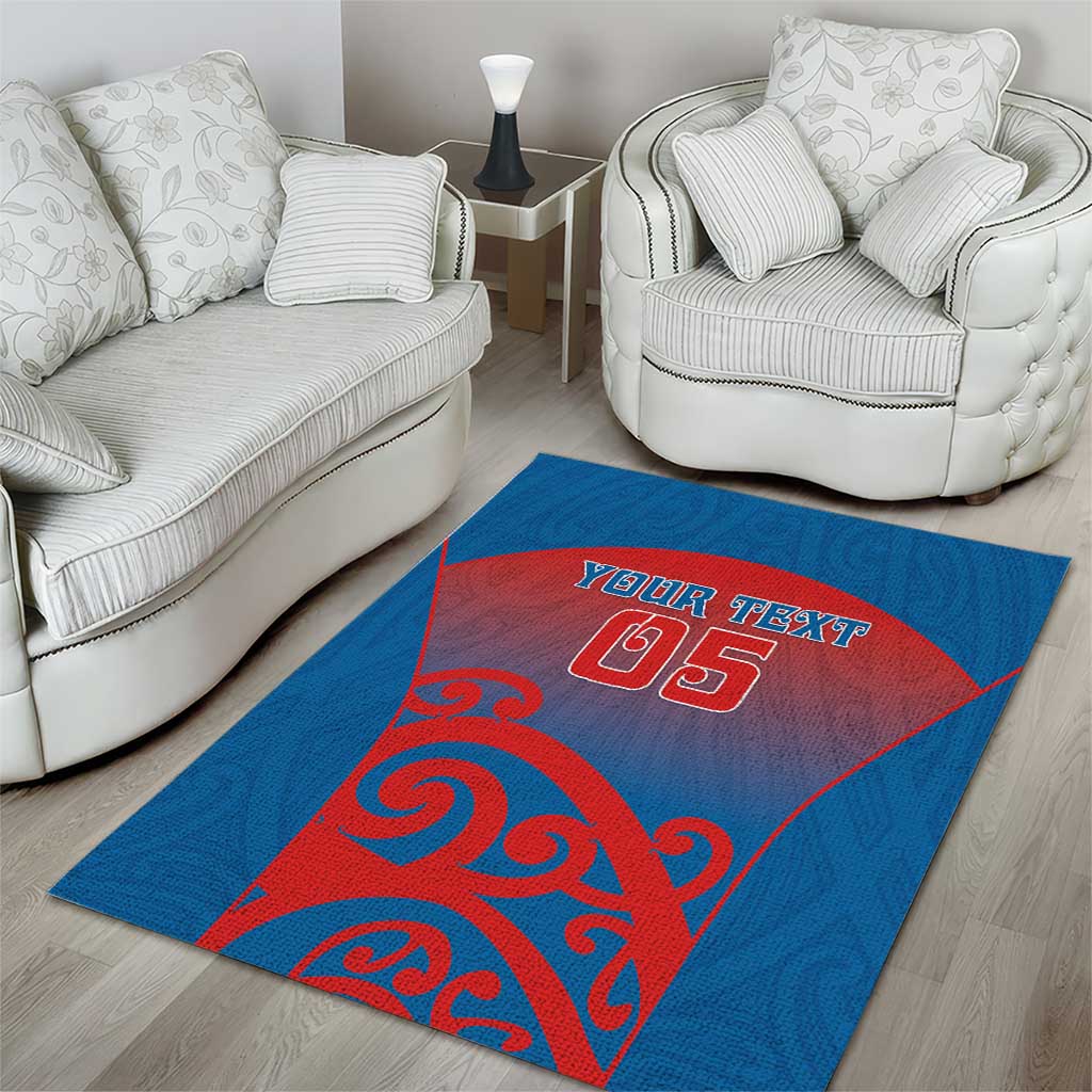 Custom St Joseph's Maori Girls' College Area Rug Maori Koru Pattern LT05 - Polynesian Pride