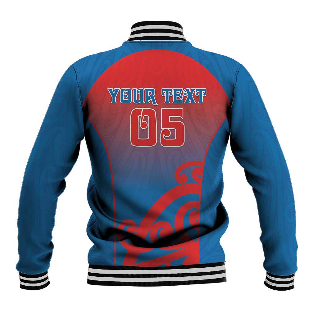 Custom St Joseph's Maori Girls' College Baseball Jacket Maori Koru Pattern LT05 - Polynesian Pride