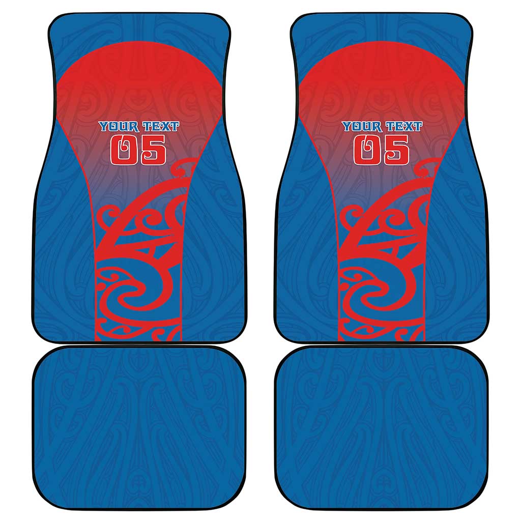 Custom St Joseph's Maori Girls' College Car Mats Maori Koru Pattern LT05 - Polynesian Pride
