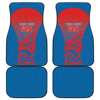 Custom St Joseph's Maori Girls' College Car Mats Maori Koru Pattern LT05 - Polynesian Pride