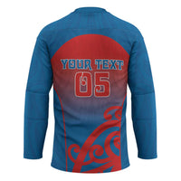 Custom St Joseph's Maori Girls' College Hockey Jersey Maori Koru Pattern LT05 - Polynesian Pride