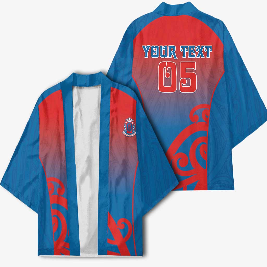 Custom St Joseph's Maori Girls' College Kimono Maori Koru Pattern LT05 - Polynesian Pride