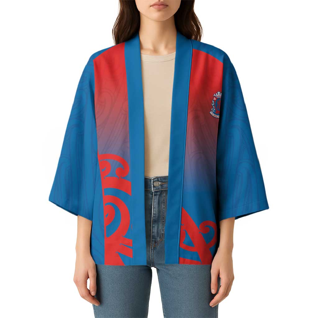Custom St Joseph's Maori Girls' College Kimono Maori Koru Pattern LT05 - Polynesian Pride