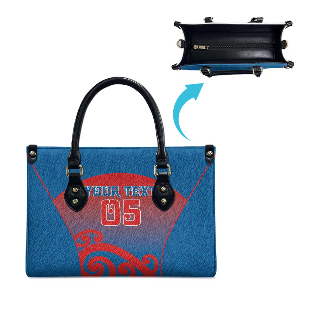 Custom St Joseph's Maori Girls' College Leather Bag Maori Koru Pattern LT05 - Polynesian Pride