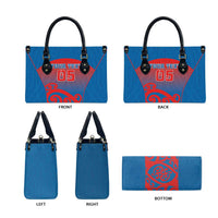 Custom St Joseph's Maori Girls' College Leather Bag Maori Koru Pattern LT05 - Polynesian Pride