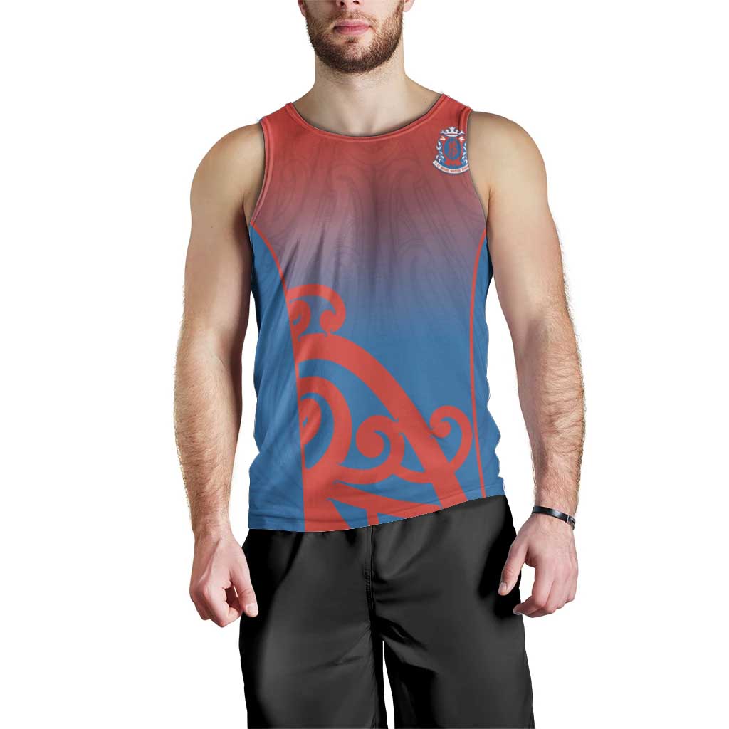 Custom St Joseph's Maori Girls' College Men Tank Top Maori Koru Pattern LT05 - Polynesian Pride