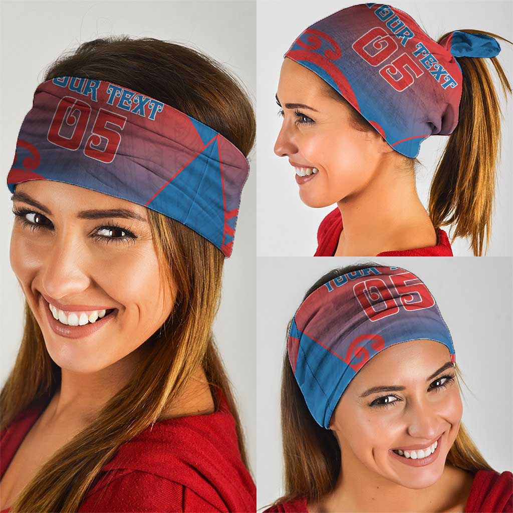 Custom St Joseph's Maori Girls' College Neck Gaiter Maori Koru Pattern LT05 - Polynesian Pride