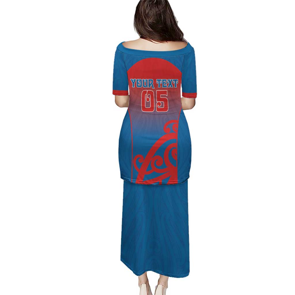 Custom St Joseph's Maori Girls' College Puletasi Maori Koru Pattern LT05 - Polynesian Pride
