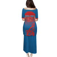 Custom St Joseph's Maori Girls' College Puletasi Maori Koru Pattern LT05 - Polynesian Pride