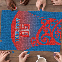 Custom St Joseph's Maori Girls' College Puzzle Maori Koru Pattern LT05 - Polynesian Pride
