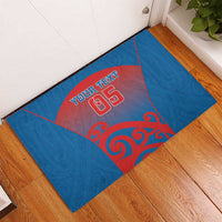 Custom St Joseph's Maori Girls' College Rubber Doormat Maori Koru Pattern LT05 - Polynesian Pride