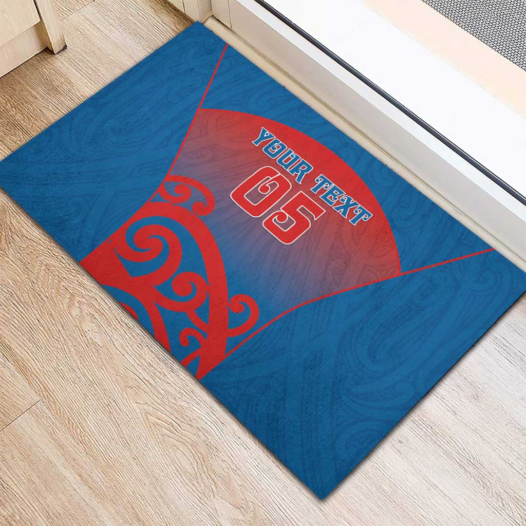 Custom St Joseph's Maori Girls' College Rubber Doormat Maori Koru Pattern LT05 - Polynesian Pride