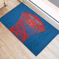 Custom St Joseph's Maori Girls' College Rubber Doormat Maori Koru Pattern LT05 - Polynesian Pride