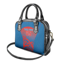 Custom St Joseph's Maori Girls' College Shoulder Handbag Maori Koru Pattern LT05 - Polynesian Pride
