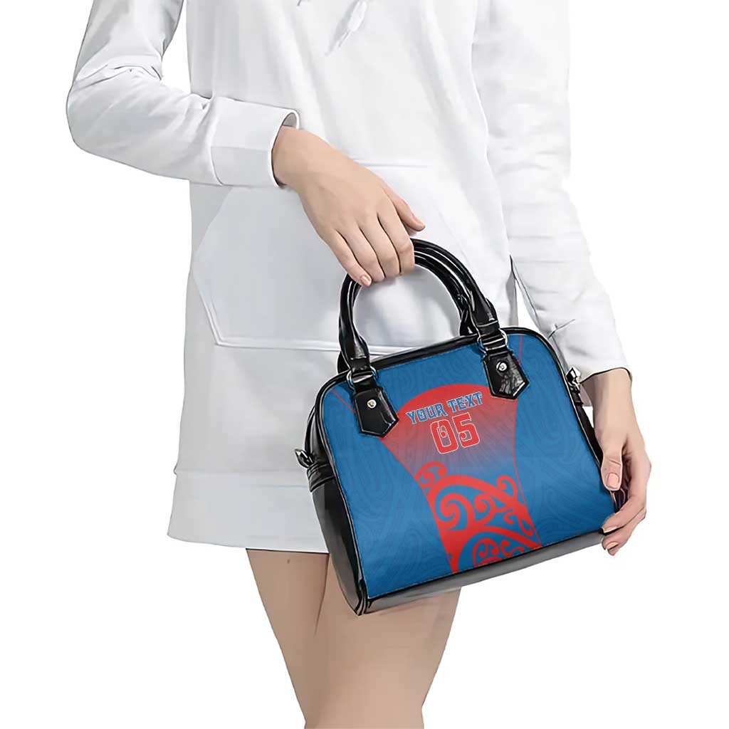 Custom St Joseph's Maori Girls' College Shoulder Handbag Maori Koru Pattern LT05 - Polynesian Pride