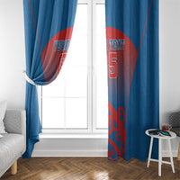 Custom St Joseph's Maori Girls' College Window Curtain Maori Koru Pattern LT05 - Polynesian Pride