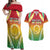 Personalised Vanuatu Couples Matching Off Shoulder Maxi Dress and Hawaiian Shirt Proud To Be A Ni-Van With Tribal Pattern