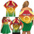 Personalised Vanuatu Family Matching Off Shoulder Short Dress and Hawaiian Shirt Proud To Be A Ni-Van With Tribal Pattern