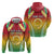 Personalised Vanuatu Hoodie Proud To Be A Ni-Van With Tribal Pattern