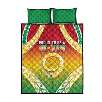 Vanuatu Quilt Bed Set Proud To Be A Ni-Van With Tribal Pattern LT05 - Polynesian Pride