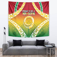 Vanuatu Tapestry Proud To Be A Ni-Van With Tribal Pattern LT05 Reggae - Polynesian Pride