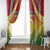 Vanuatu Window Curtain Proud To Be A Ni-Van With Tribal Pattern