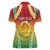 Personalised Vanuatu Women Polo Shirt Proud To Be A Ni-Van With Tribal Pattern