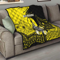 New Caledonia Day Quilt Kanaky Flag Coat Of Arms Polynesian Pattern LT05 - Polynesian Pride