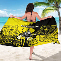 New Caledonia Day Sarong Kanaky Flag Coat Of Arms Polynesian Pattern LT05 - Polynesian Pride