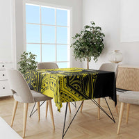New Caledonia Day Tablecloth Kanaky Flag Coat Of Arms Polynesian Pattern LT05 - Polynesian Pride
