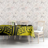 New Caledonia Day Tablecloth Kanaky Flag Coat Of Arms Polynesian Pattern LT05 - Polynesian Pride