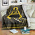 Polynesia Childhood Cancer Awareness Blanket You Are Stronger Than Cancer