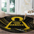 Polynesia Childhood Cancer Awareness Round Carpet You Are Stronger Than Cancer