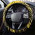 Polynesia Childhood Cancer Awareness Steering Wheel Cover You Are Stronger Than Cancer