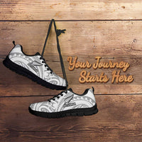 Custom New Zealand Fern Rugby Sneakers Go Aotearoa Maori Pattern LT05 - Polynesian Pride