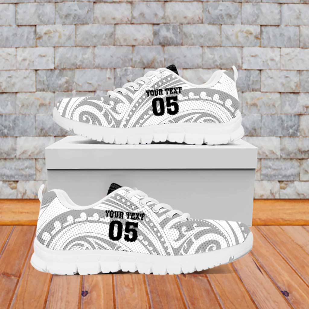 Custom New Zealand Fern Rugby Sneakers Go Aotearoa Maori Pattern LT05 - Polynesian Pride