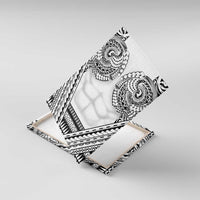 Polynesian Tattoo Inspired Cosplay Costume Canvas Wall Art Tribal Warrior White LT05 With Frame White - Polynesian Pride