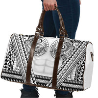 Polynesian Tattoo Inspired Cosplay Costume Travel Bag Tribal Warrior White LT05 - Polynesian Pride