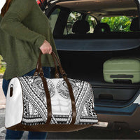Polynesian Tattoo Inspired Cosplay Costume Travel Bag Tribal Warrior White LT05 - Polynesian Pride