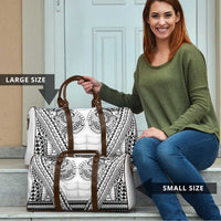Polynesian Tattoo Inspired Cosplay Costume Travel Bag Tribal Warrior White LT05 - Polynesian Pride