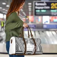 Polynesian Tattoo Inspired Cosplay Costume Travel Bag Tribal Warrior White LT05 - Polynesian Pride