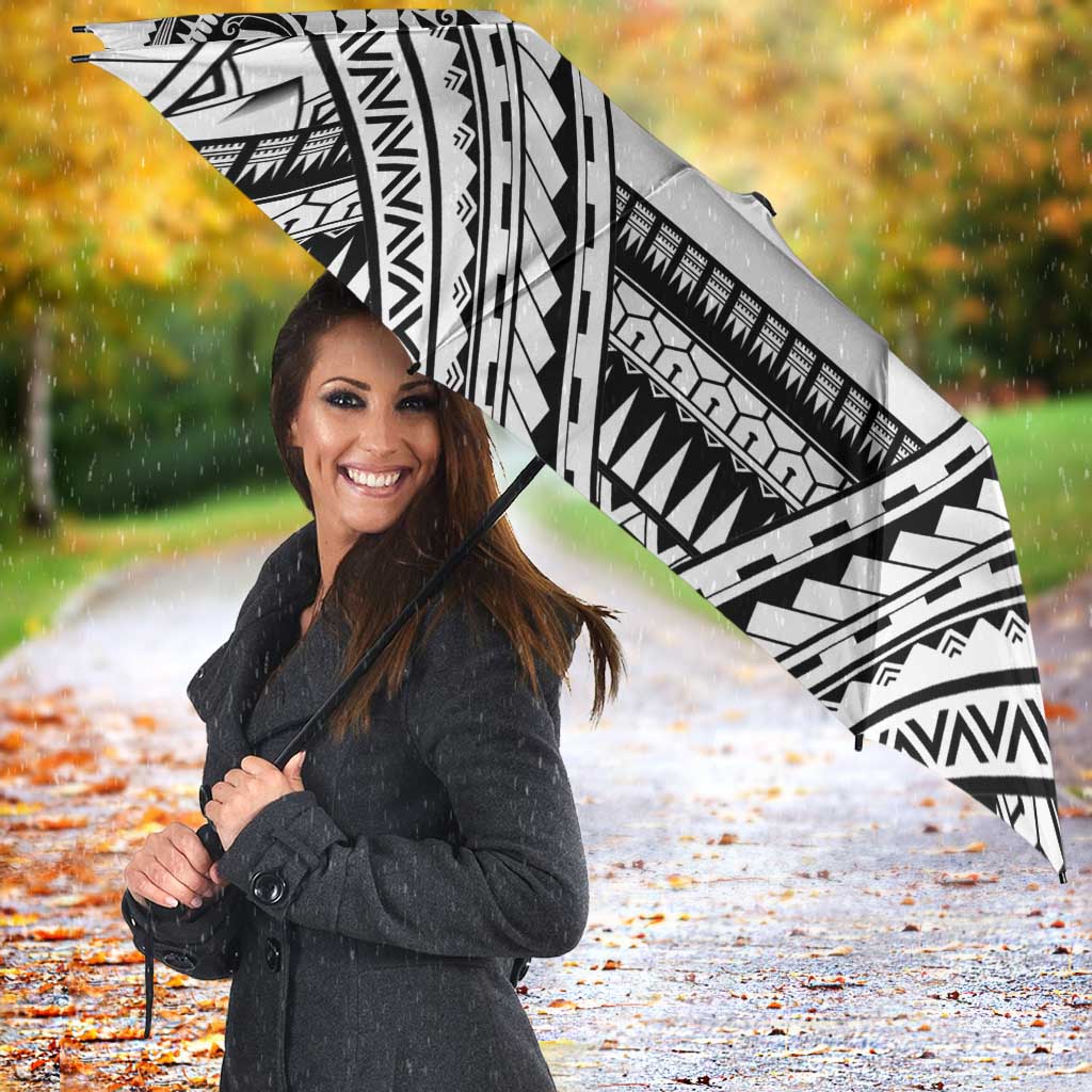 Polynesian Tattoo Inspired Cosplay Costume Umbrella Tribal Warrior White LT05 - Polynesian Pride