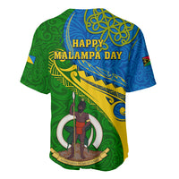 Malampa Day Baseball Jersey Sand Drawing Vanuatuan Pattern LT05 - Polynesian Pride